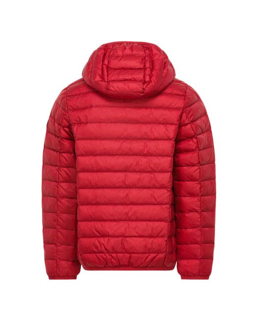 J.O.T.T Red Hugo Noos Down Hooded Jacket