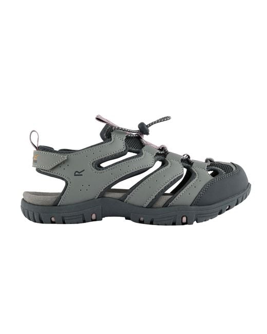 Regatta Gray Ladies Westshore Iv Sandals (Dark Steel/Powder Lilac)