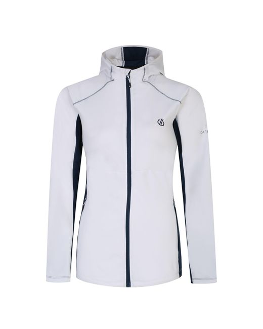 Dare 2b Blue Ladies Convey Ii Hooded Core Stretch Midlayer /Moonlight Denim)