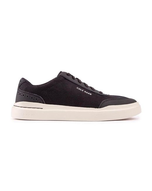 Cole Haan Black Grandpro Rally T-Toe Trainers for men