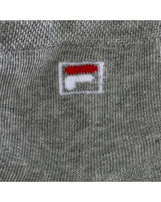 Fila Gray Socks