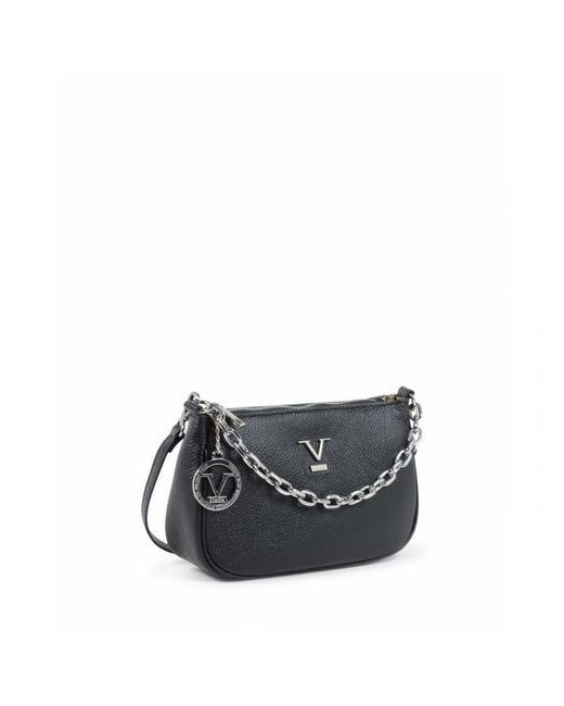 Versace 19.69 Abbigliamento Sportivo Black 19V69 Mini Bag Ve1735 Cervo Nero Leather