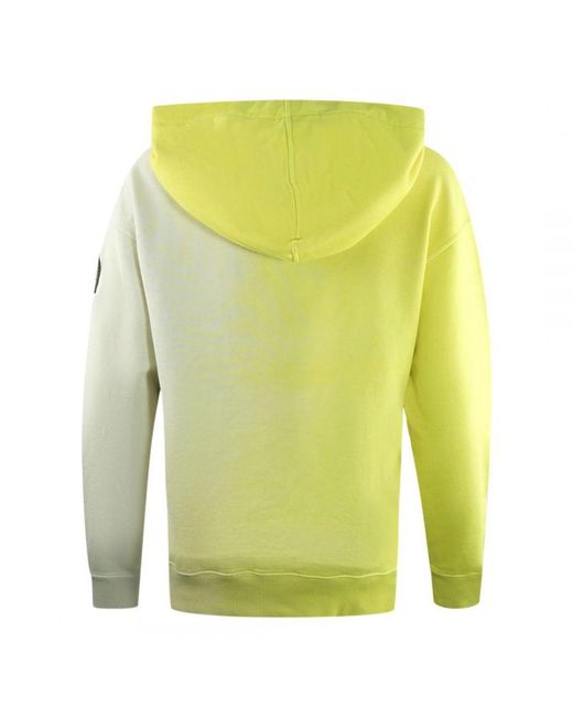 Parajumpers Green Cher Shaded Brand Logo Faded Hoodie Material_Cotton