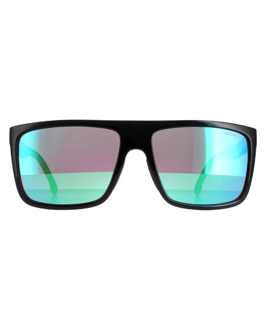 Carrera Square Mannen Zwart Green Green Multilayer Mirror 8055/s in het Black voor heren