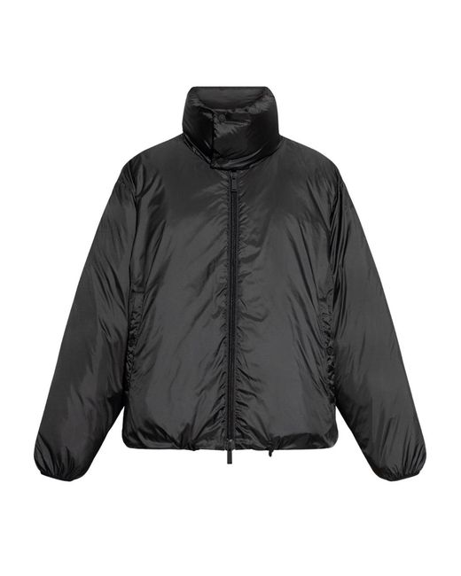 DSquared² Black Plain Puffer Jacket for men