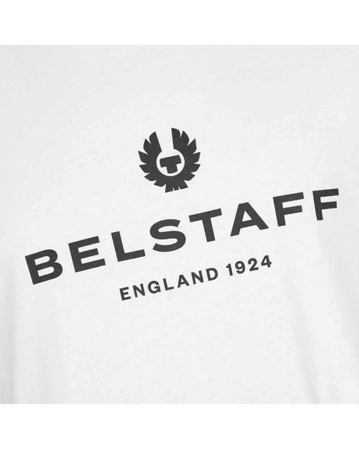 Belstaff Men's 1924 2.0 T-shirt In White voor heren
