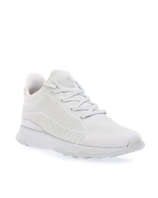 Fitflop White Womenss Fit Flop Vitamin Ffx Knit Sports Trainers