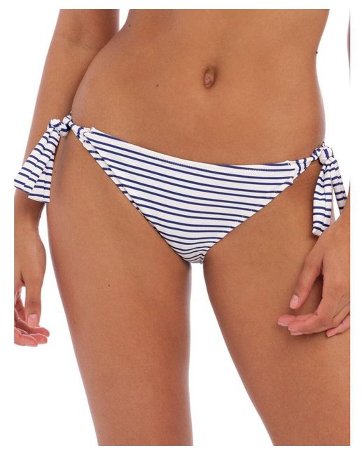 Freya Blue 202575 New Shores Tie Side Bikini Briefs