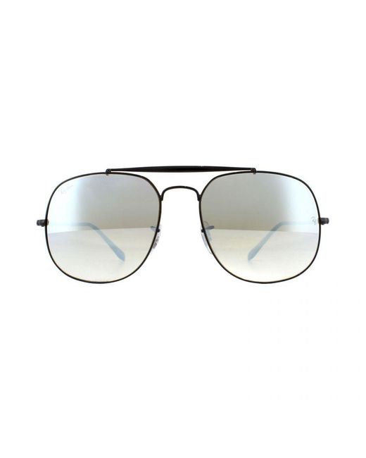 Ray-Ban Gray Sunglasses General 3561 002/9U Gradient Mirror Metal