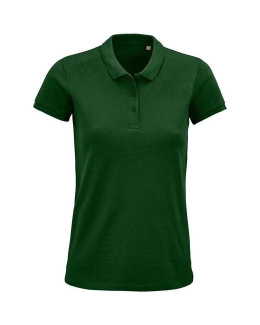 Sol's Green Ladies Planet Organic Polo Shirt (Bottle)