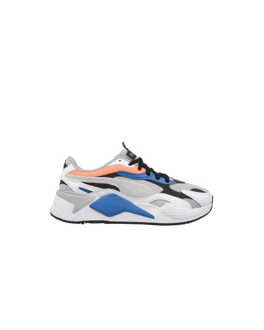 PUMA Blue Rs-X³ Prism Multicoloured Trainers for men