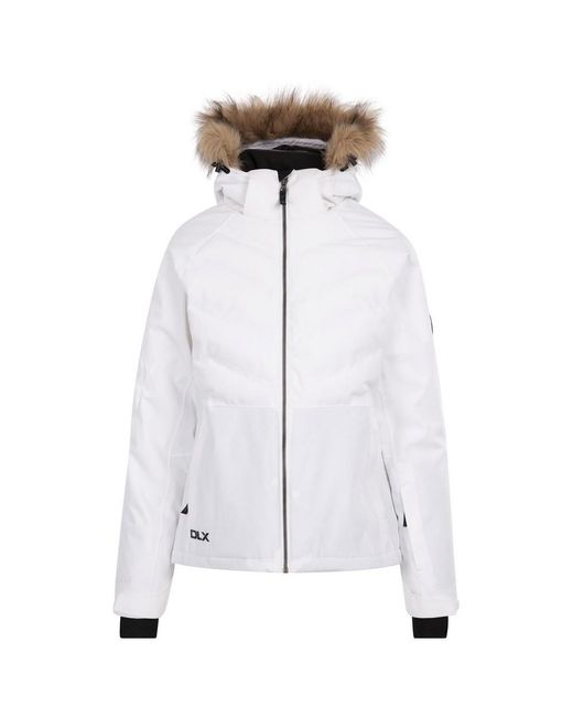 Trespass White Ladies Gaynor Dlx Ski Jacket
