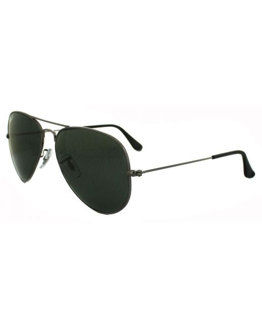 Ray-Ban Green Sunglasses Aviator 3025 004/58 Polarized 58Mm