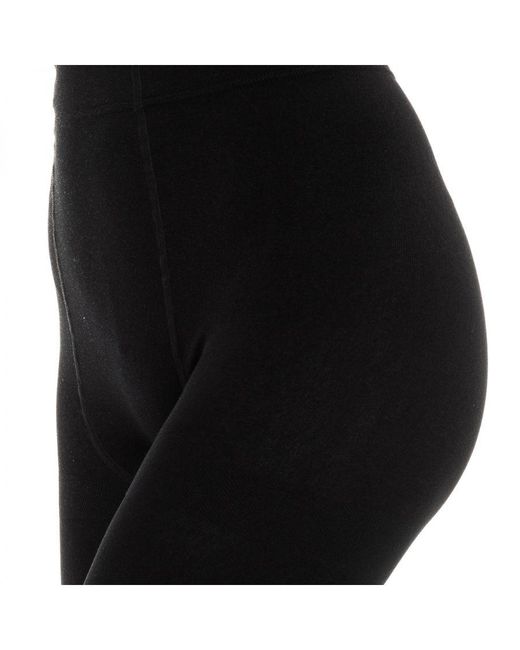 Dim Black Thermal Leotard With Anatomical Waistband D0Ik7