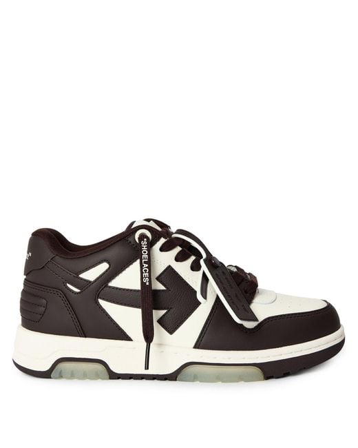 Off-White c/o Virgil Abloh Black Off Out Of Office Trainers, Signature Arrows Sneakers