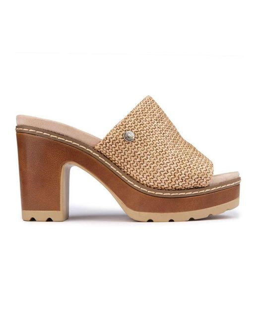 Refresh Brown Cross Strap Shoes