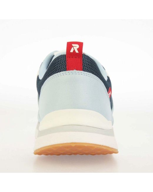 Rieker 's R-evolution Trainers In White in het Blue