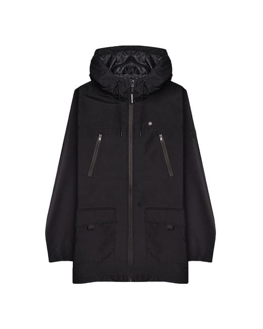 Lambretta Black Terrace Jacket (Iron) for men