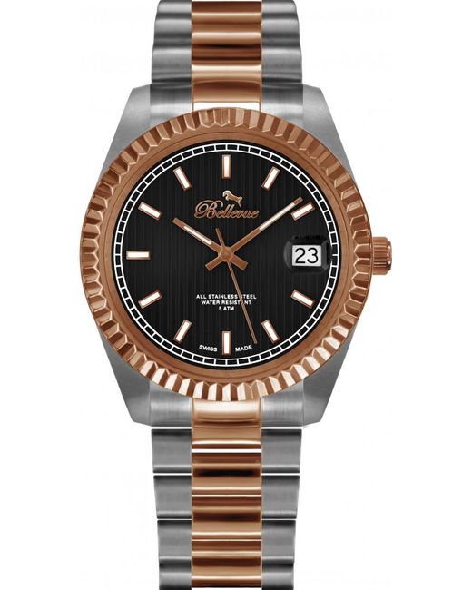 Bellevue Black H-19 Ladies Watch