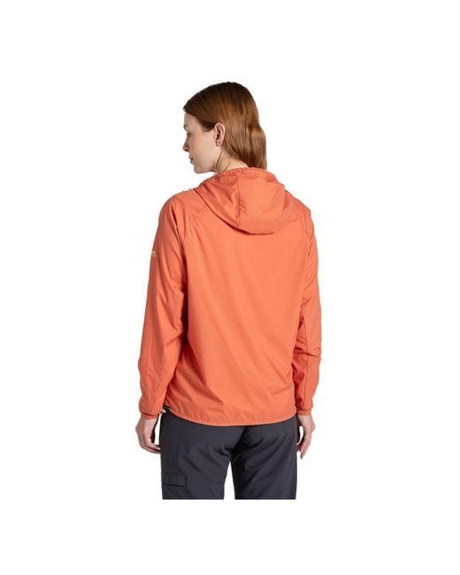Craghoppers Orange Ladies Rosa Nosilife Reversible Jacket Sandstone/Clay)