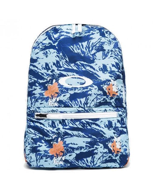 Oakley Blue 19L The Freshman Packable Rc Camo Backpack for men