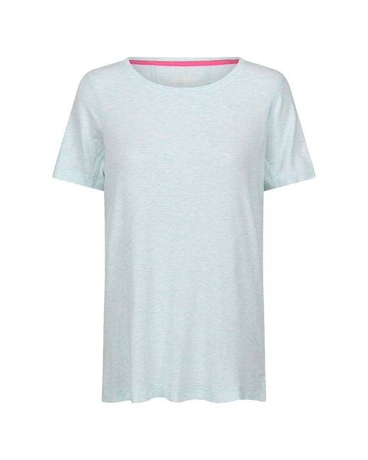 Regatta Blue Ladies Ballyton T-Shirt (Bleached Aqua)