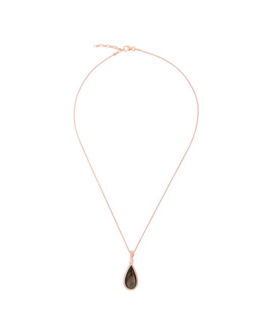 Orphelia Metallic 'Lilja' 925 Sterling Chain With Pendant
