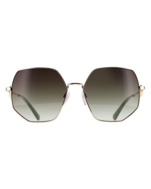 Marc Jacobs Brown Butterfly Gradient 730/S Metal