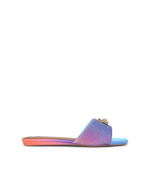 Kurt Geiger Purple Brixton Flat Sandal Sandals
