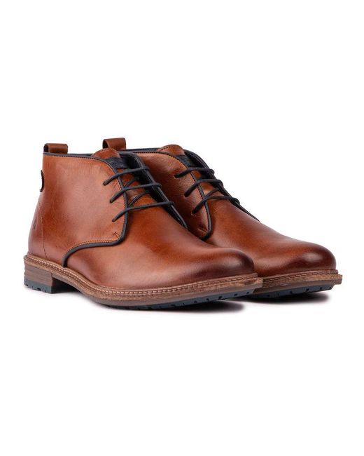 Hush Puppies Brown Jonas Boots for men