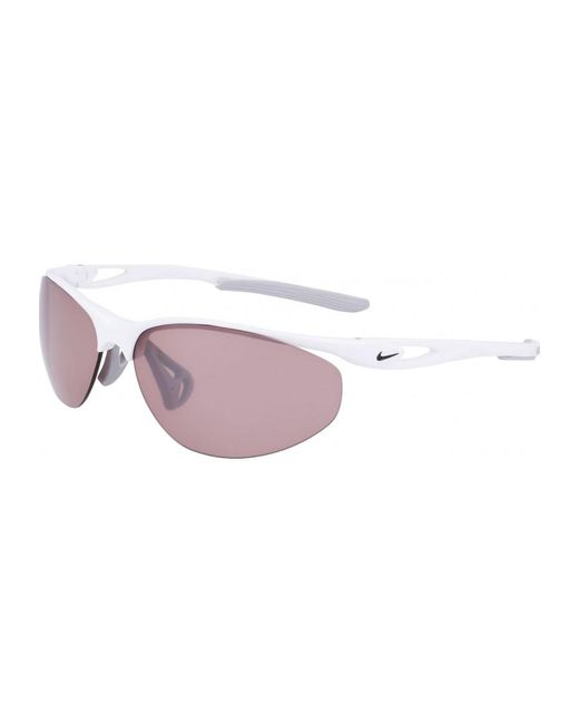 Nike Pink Aerial E 69 Dz7353 100 Sunglasses