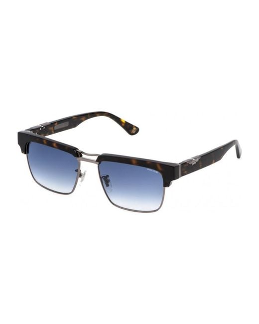 Police Blue Splp25 55 0509 Sunglasses for men