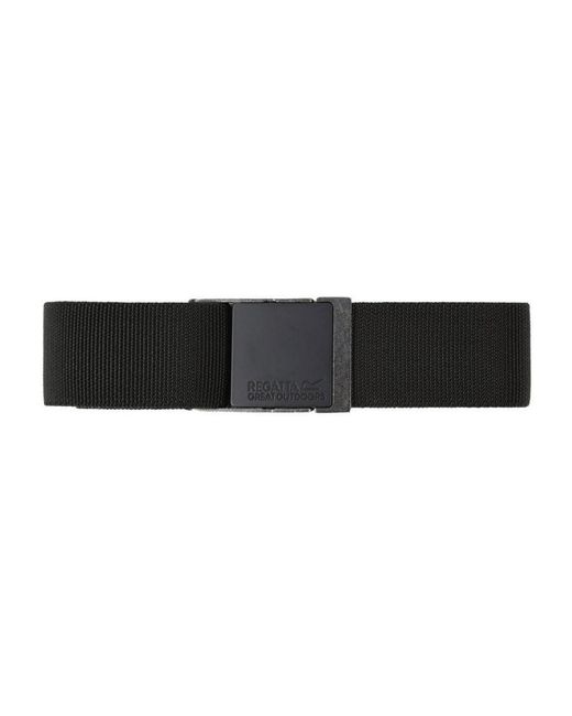 Regatta Black Konex Iii Webbing Belt for men