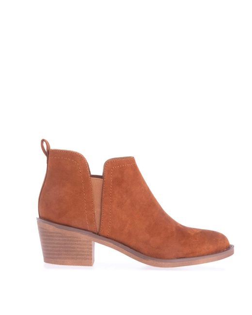 Rocket Dog Brown York Ankle Boots