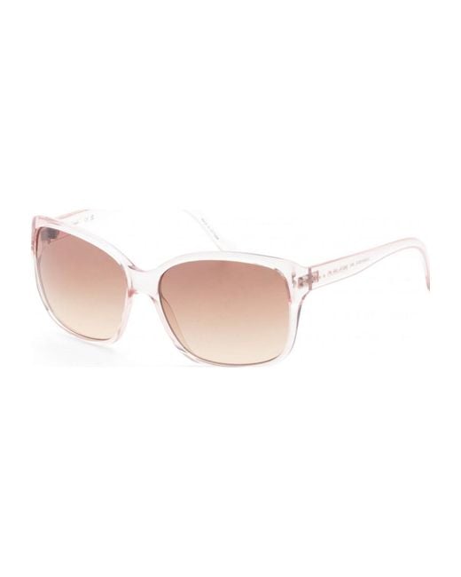 Calvin Klein White 60Mm Crystal Sunglasses Ck20518Sn-662