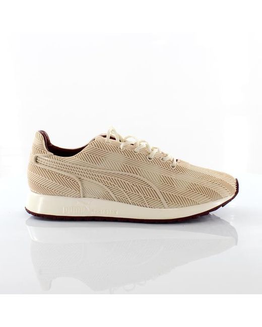 PUMA White Mihara Yasuhiro My-71 R-System Low Lace Up Trainers 355340 04 for men