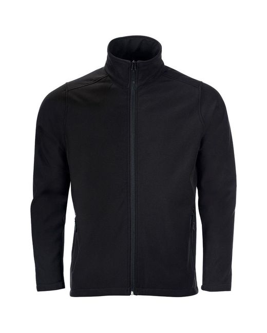 Sol's Blue Race Full Zip Water Repellent Softshell Jacket for men