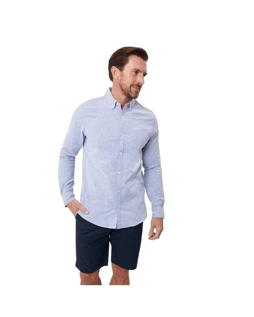 Saltwell Blue Regular Shirt (Denim) for men
