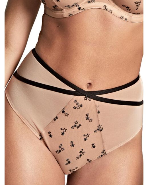 Panache Brown Tango Luxe Deep Brief