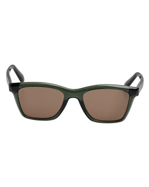 Ferragamo Brown Rectangular Acetate Sunglasses Sf2001S for men