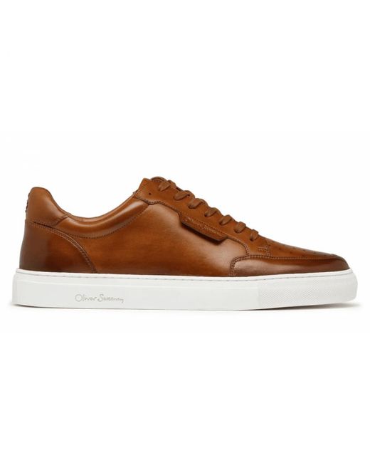 Oliver Sweeney Brown Edwalton Trainers for men