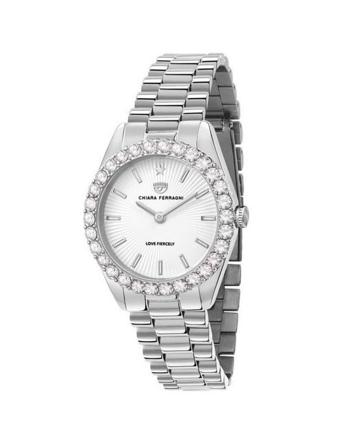 Chiara Ferragni Metallic Ladies Watch Quartz Stainless Steel