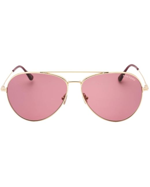 Tom Ford Pink Ft0996 32Y Sunglasses Metal