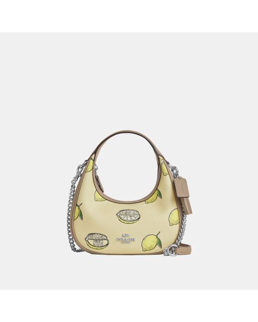 COACH Metallic Carmen Mini Crossbody