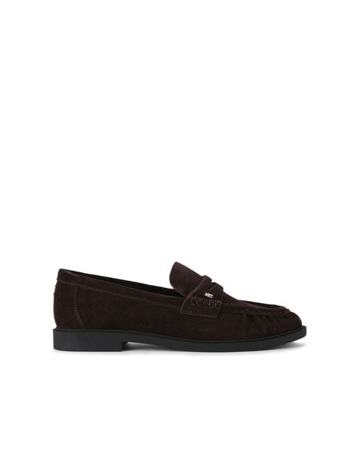 KG by Kurt Geiger Black Suede Mila Loafers