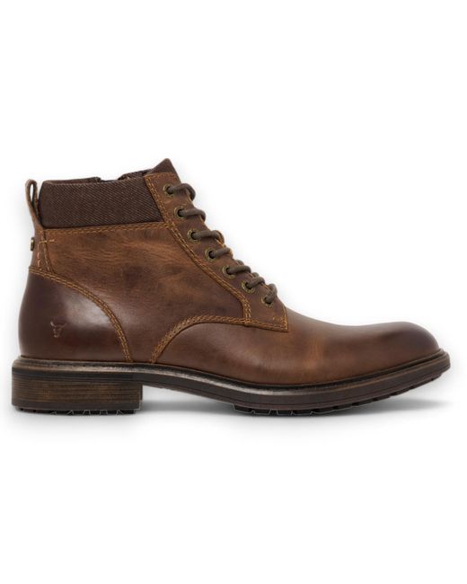 Windsor Smith Brown Windsorsmith Leather Casual Chelsea Boots for men