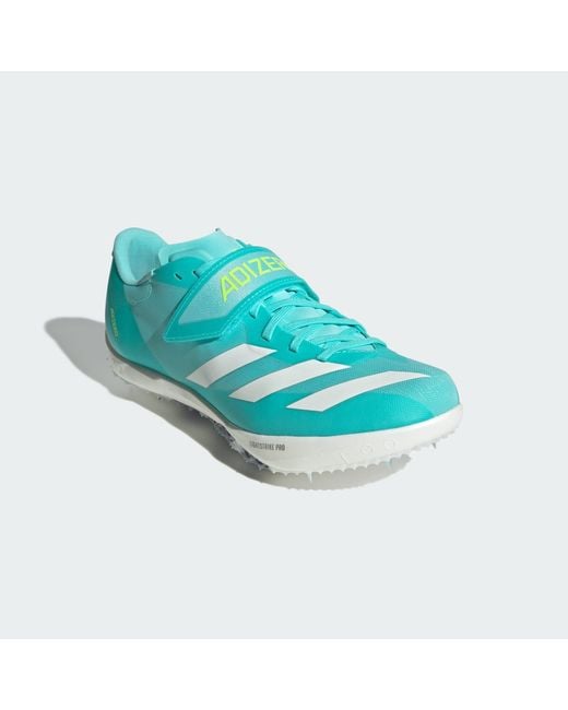 Adidas Originals Blue Adizero Hj Track And Field Shoes for men