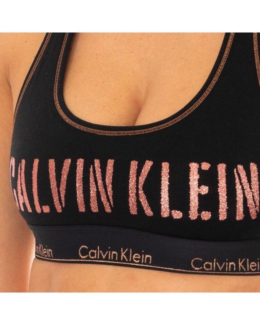 Calvin Klein Black Top Bra