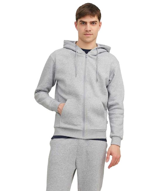 Kruze By Enzo Kruze Herren-Trainingsanzug Mit Kapuze Und Reißverschluss in Gray für Herren