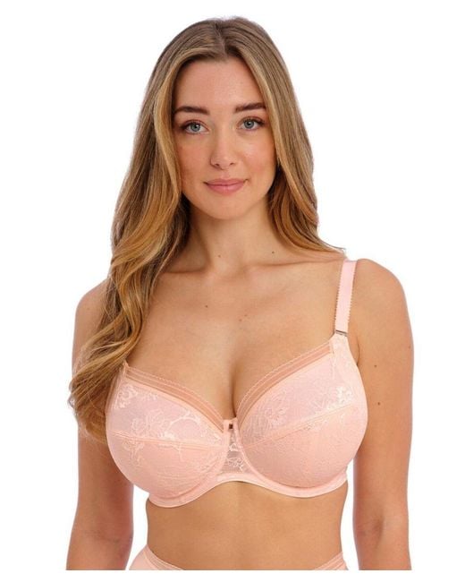 Fantasie Brown 102301 Fusion Lace Underwired Side Support Bra